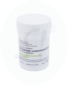 Schüßler Nr. 22 Calcium carbonicum D12 Kautabletten 100 g