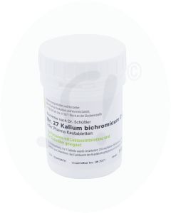 Schüßler Nr. 27 Kalium bichromicum D12 Kautabletten 100 g