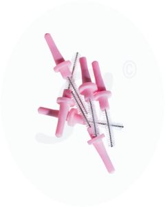 Miradent Pic-Brush® Ersatzbürsten  Pink 6 Stk.