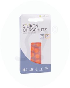 Ohrschutz Kozbach Sil Med Orange 12 Stk.