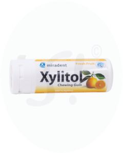 miradent Xylitol Chewing Gum 30 Stk. Frucht