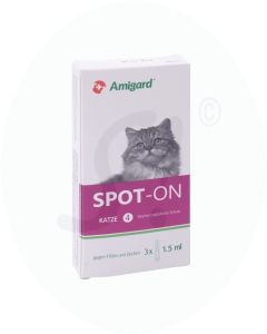Amigard Spot On Katze 3 Stk. 1,5 ml