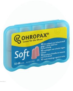 Ohropax Soft Luxus für die Ohren 10 Stk.