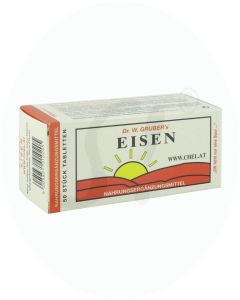 Dr. Grubers Eisen Chelat Tabletten 50 Stk.
