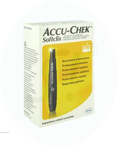 Roche Accu-chek Softclix Blue mit 25 Lanzetten 1 Stk.