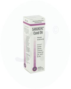 Sanum Kehlbeck Sanukehl Tropfen Cand D 6 10 ml