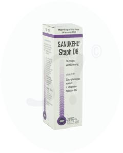 Sanum Kehlbeck Sanukehl Tropfen Staph D 6 10 ml