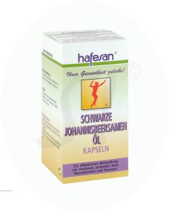 Hafesan Schwarze Johannisbeerssamenöl 500 mg Kapseln 80 Stk.