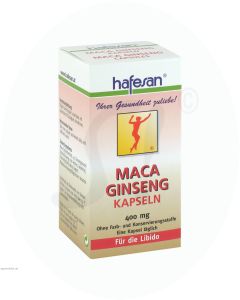 hafesan Maca + Ginseng 400 mg Kapseln