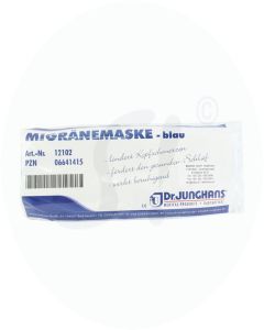 Migränemaske - blau 1 Stk.