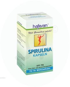 Hafesan Spirulina 400 mg Kapseln 60 Stk.