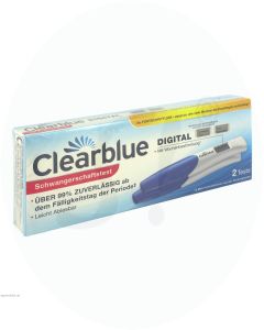 Schwangerschaftstest Clearblue mit Wochenbestimmung 2 Stk.