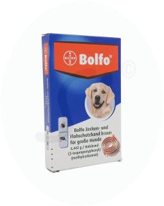 Bolfo Zecken- und Flohschutzhalsband für große Hunde 1 Stk.