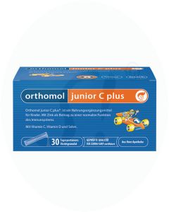Orthomol junior C plus® Direktgranulat Himbeer-Limette 30 Stk.