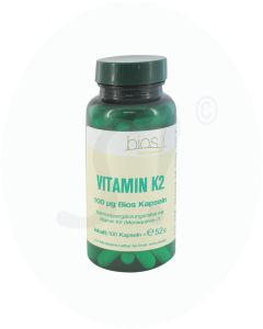 Bios Vitamin K2 100 mcg Kapseln