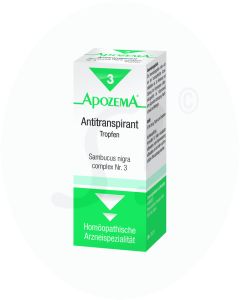 Apozema Tropfen Nr. 3 Antitransparant 50 ml