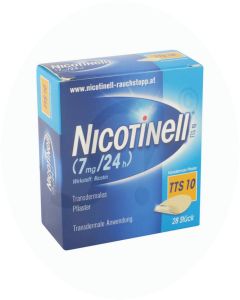 Nicotinell Transdermales Pflaster Tts 10 28 Stk.