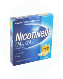 Nicotinell Transdermales Pflaster Tts 20 7 Stk.