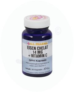 Gall Pharma Eisen Chelat 14 mg + Vitamine Kapseln