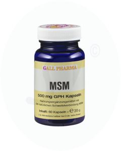 Gall Pharma MSM 500 mg Kapseln