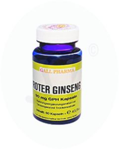 Gall Pharma Roter Ginseng Kapseln 60 Stk.