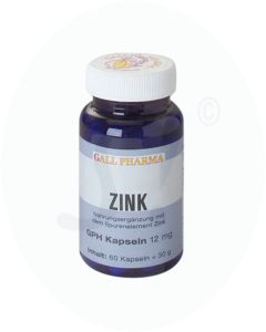 Gall Pharma Zink 12 mg Kapseln