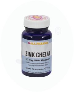 Gall Pharma Zink Chelat 10 mg Kapseln 30 Stk.