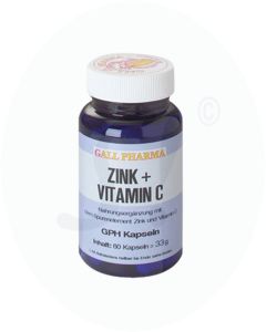 Gall Pharma Zink mit Vitamin C Kapseln