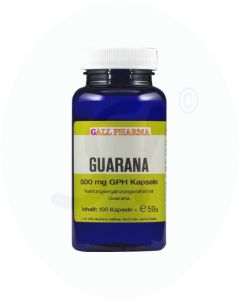 Gall Pharma Guarana Kapseln 500mg 