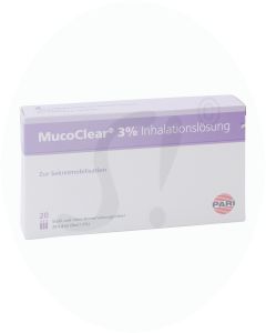 Pari Inhalation Mucoclear 80 ml 0,03 20 x 4 ml