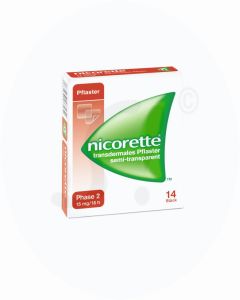 Nicorette Transdermales Pflaster 15 mg/16 h 14 Stk.