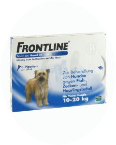 Frontline Spot on Hund M 10-20 kg 3 Stk.