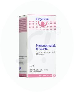 Burgerstein Tabletten Schwangerschaft + Stillzeit 60 Stk.