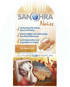 Sanohra Noise Lärmschutz für Erwachsene 2 Stk.