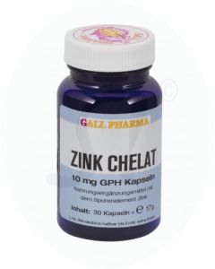 Gall Pharma Zink Chel Kapseln 10mg 