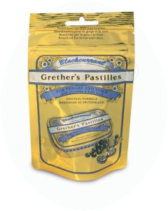 Grethers Pastillen Blackcurrant zuckerfrei
