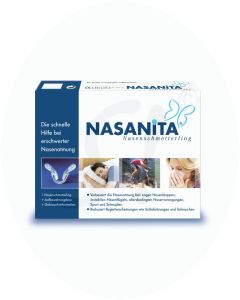 Nasanita Nasen-Schmetterling 1 Stk.