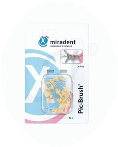 Miradent Pic-Brush® Ersatzbürsten  Gelb 6 Stk.