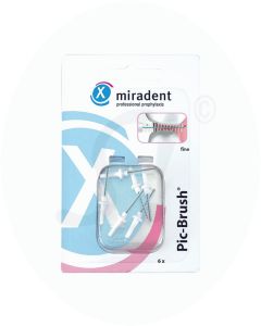 Miradent Pic-Brush® Ersatzbürsten  Weiß 6 Stk.