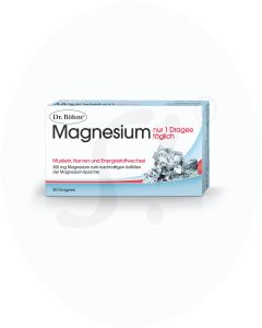 Dr. Böhm Magnesium nur 1 Dragee täglich 30 Stk.