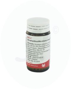 Wala Strophantus/Nicotina Comp. Globuli 20 g