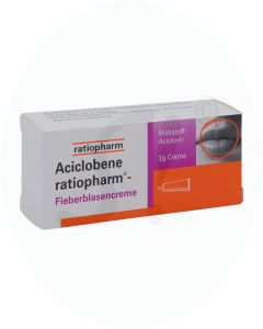 Aciclobene Fieberblasencreme 2 g