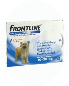 Frontline Spot on Hund M 10-20 kg 6 Stk.