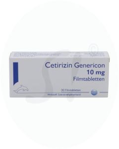 Cetirizin Genericon Filmtabletten 10 mg 30 Stk.
