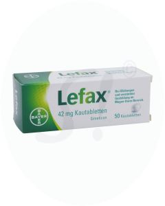 Lefax  42 mg Kautabletten 50 Stk.