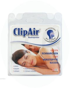 ClipAir Nasenspreizer (Nasendilator) gegen Schnarchen und verstopfte Nasen 1 Stk.