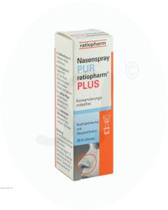 Ratiopharm Nasenspray Pur Plus 20 ml