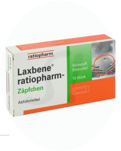 Ratiopharm Laxbene Zäpfchen 10 Stk.