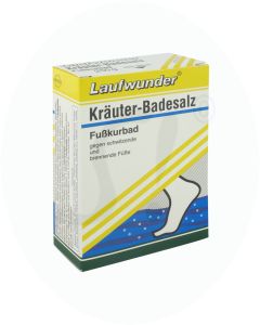 Laufwunder Kräuter-Badesalz Fußkurbad 250 g