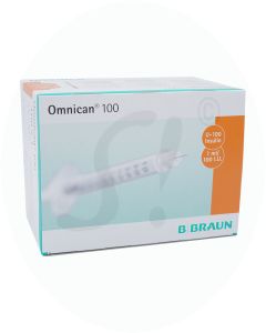 Insulininjektion Einmalspritze Omnican 100